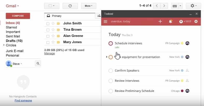 todoist with gmail